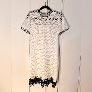 GEO LACE CARTER DRESS BY SHOSHANNA SIZE 6